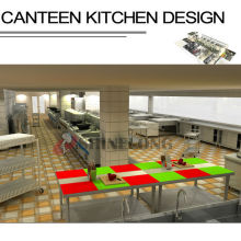 Projeto personalizado Shinelong Cantina Design de cozinha